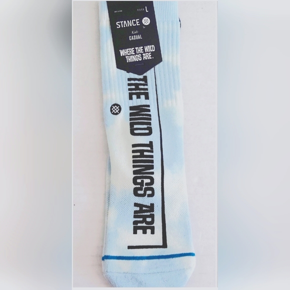 Stance kids casual socks Where The Wild Things Are size Lg  (New) - Picture 1 of 4